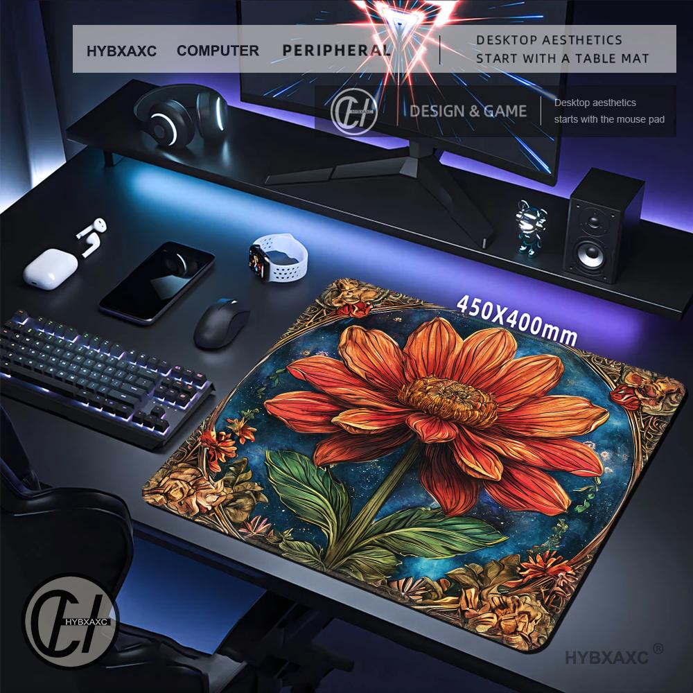 Desk Setup Or Set Up - Tapis de souris HYBXAXC, idéal pour