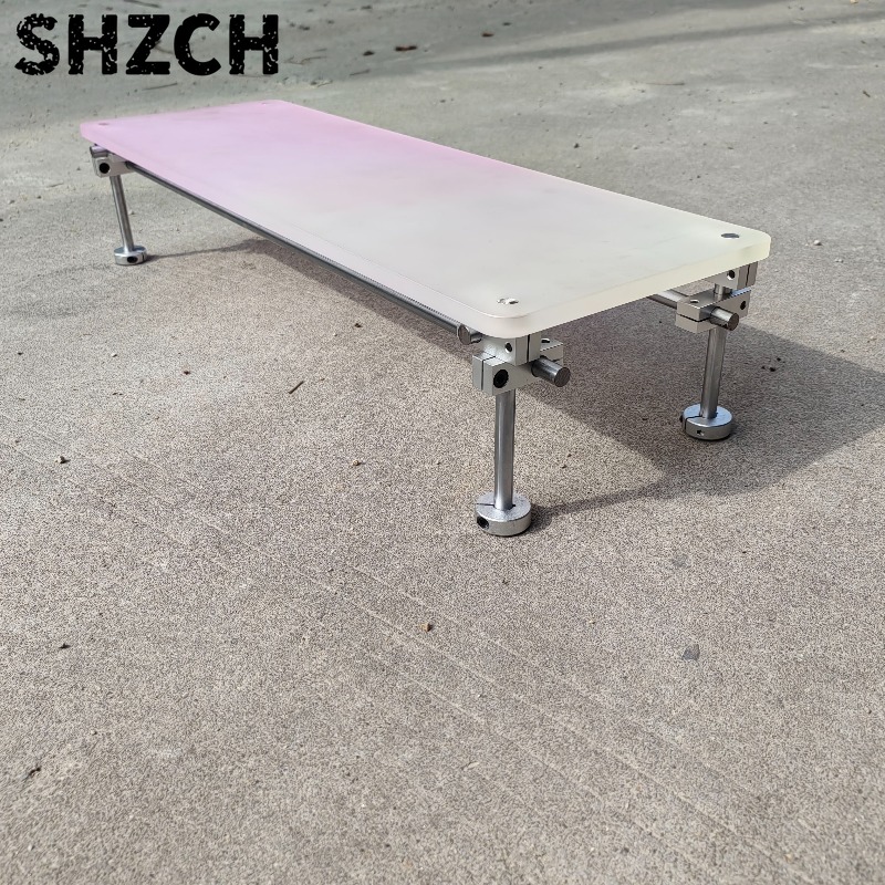 Desk Setup Living Room - ‌ Support d'écran en acrylique rose