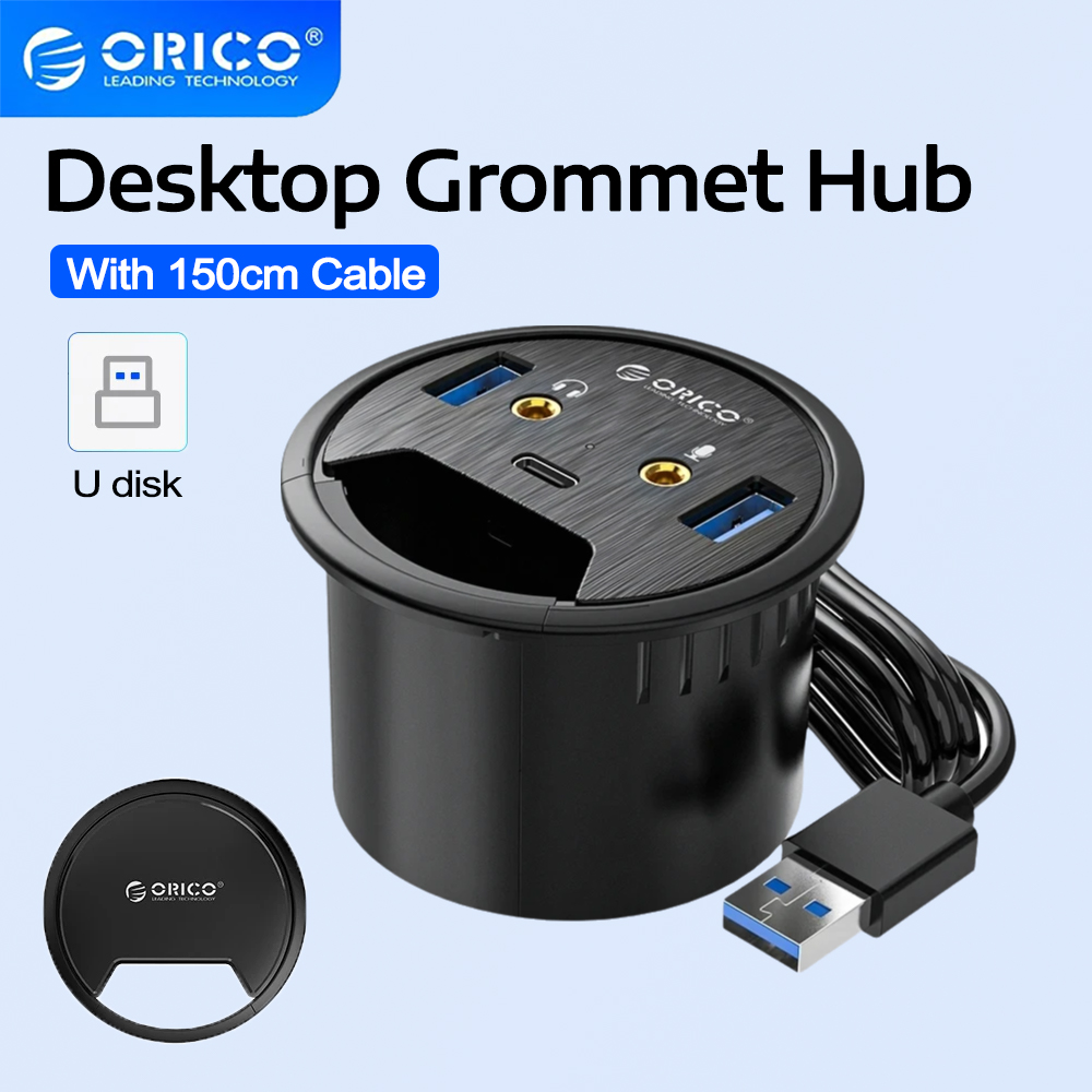 Desk Setup Hub - Hub USB 3.0 ORICO à encastrer
