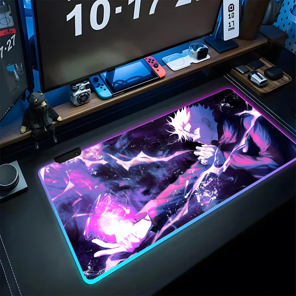 Desk Setup Maker - Tapis de souris Anime J-jujutsu K-kaisen,