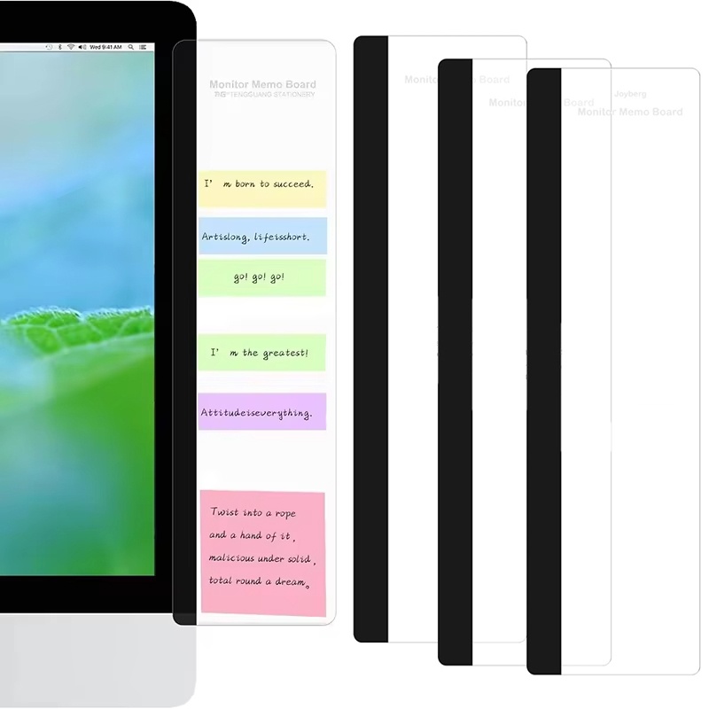 Sticky Memo Holder - 1 pièce, support adhésif pour notes,