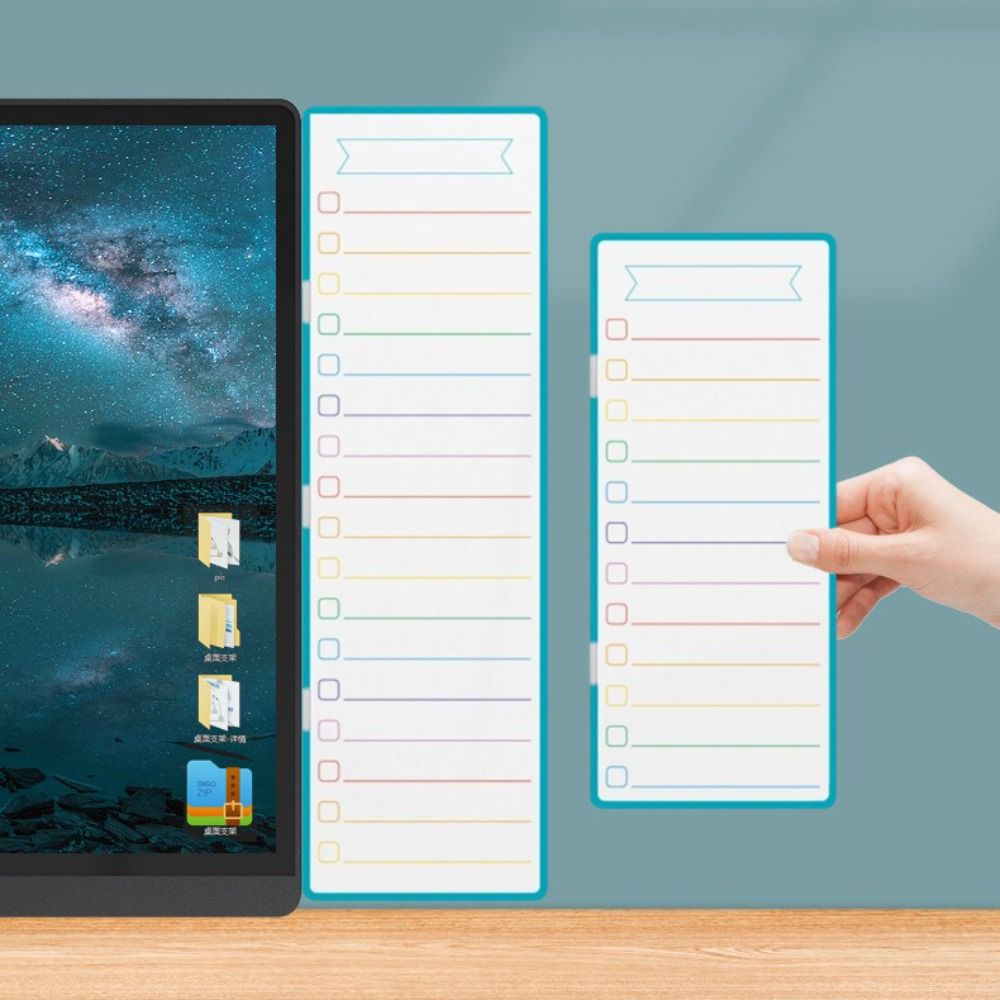 Sticky Memo Holder - Tableau de notes latéral, panneau de