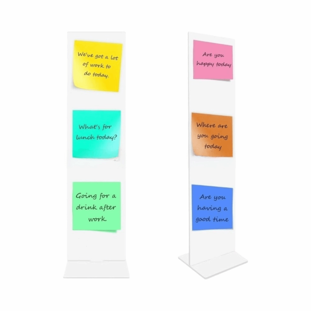 Sticky Memo Holder - Support de notes adhésives transparent en