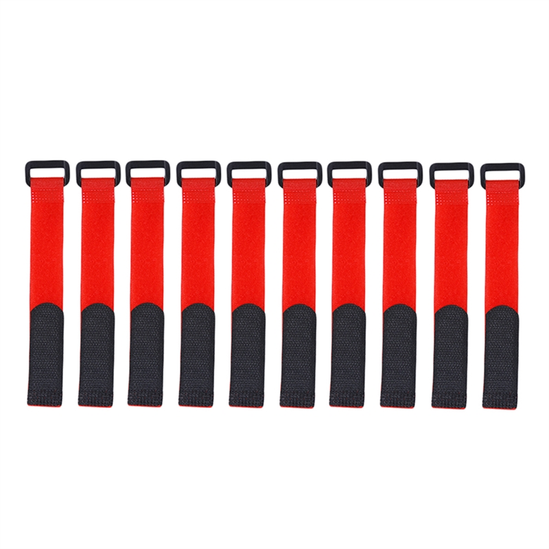 Cable Velcro Strap - 10 pièces/ensemble cravate Velcro réutilisable canne