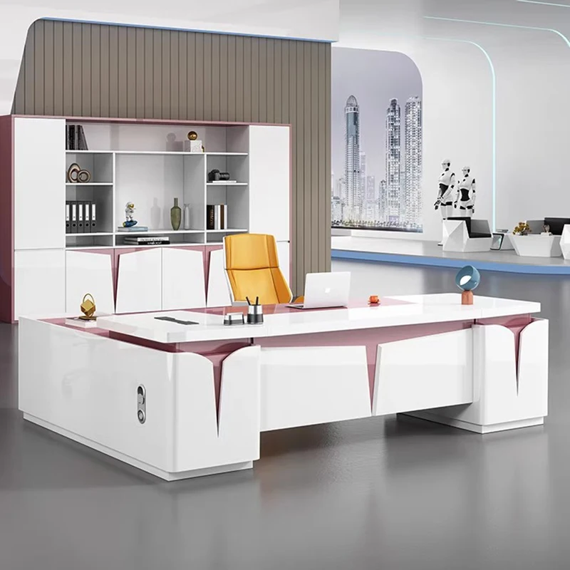 Desk Setup Corner - Meubles Bureau accessoires d'installation Simple Table