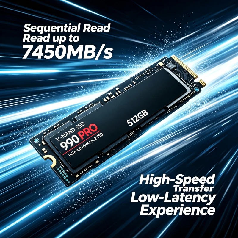 SSD NVMe 990 PRO M.2 2280 auth - Desk Setup Ps5 avis et prix