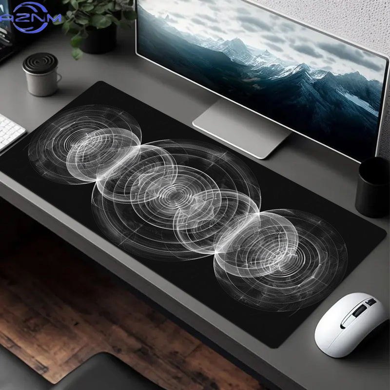 Grand tapis de souris à motif  - Desk Setup Or Set Up avis et prix