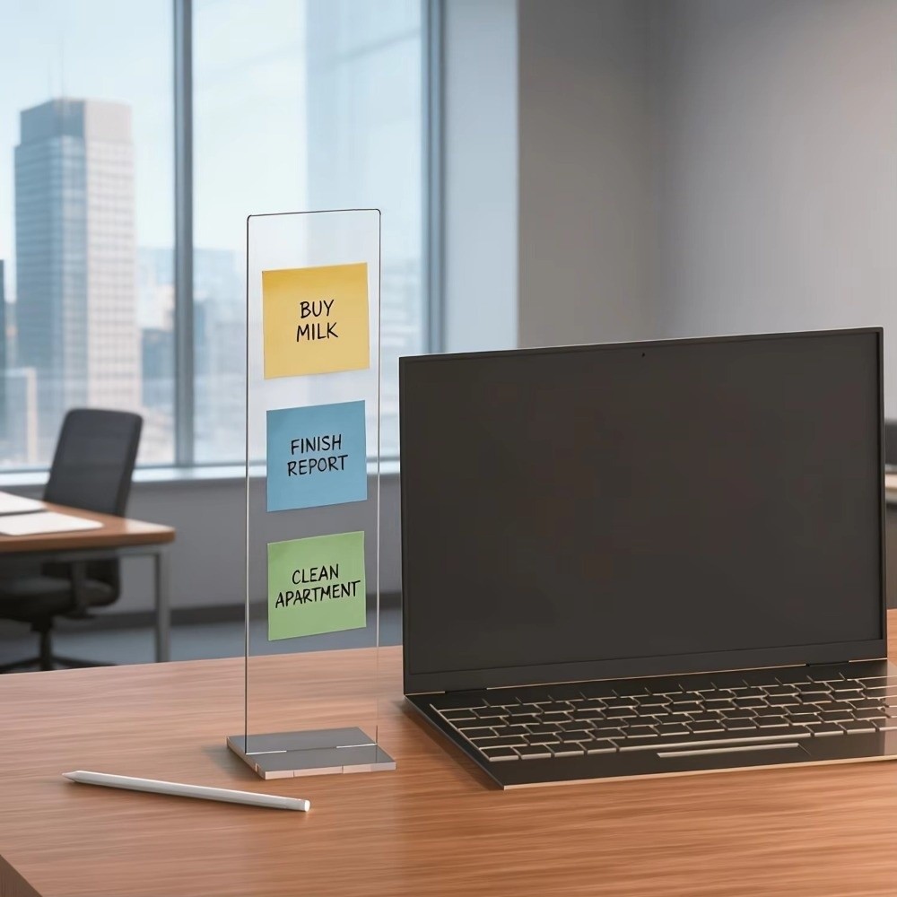 Tableau de messages en acryliq - Sticky Memo Holder avis et prix