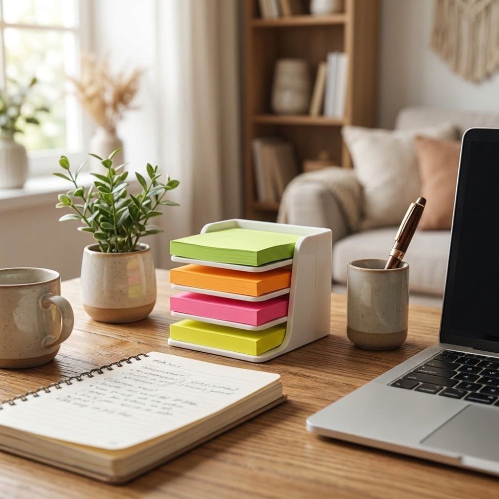 Support de bloc-notes adhésifs - Sticky Memo Holder avis et prix