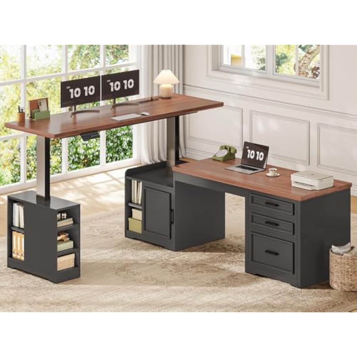 Bureau électrique réglable en  - Desk Setup Corner avis et prix