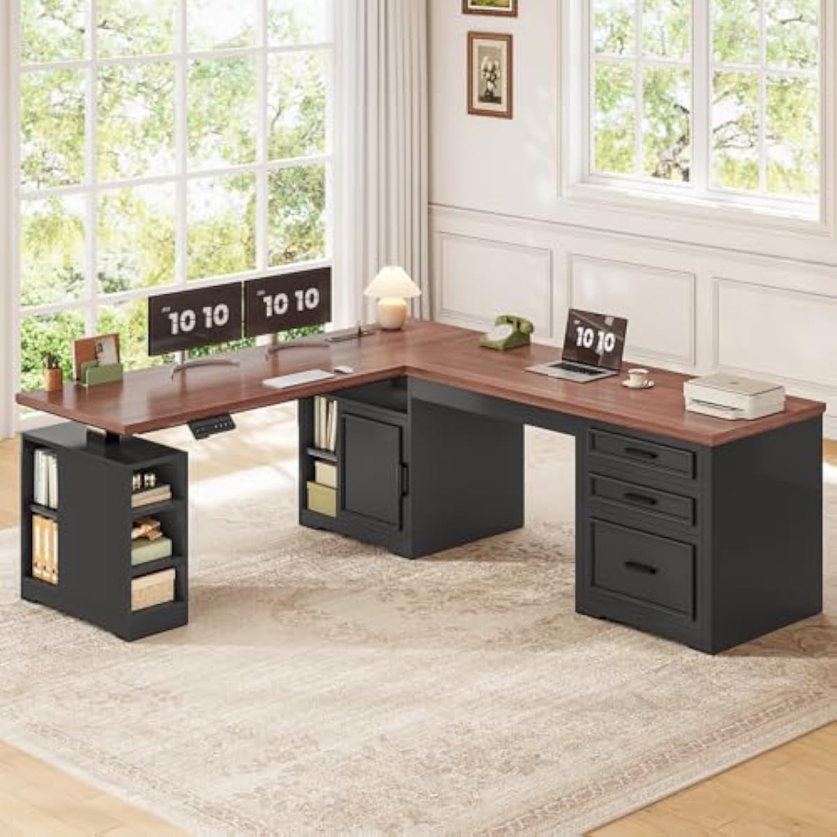 Bureau électrique réglable en  - Desk Setup Corner avis et prix