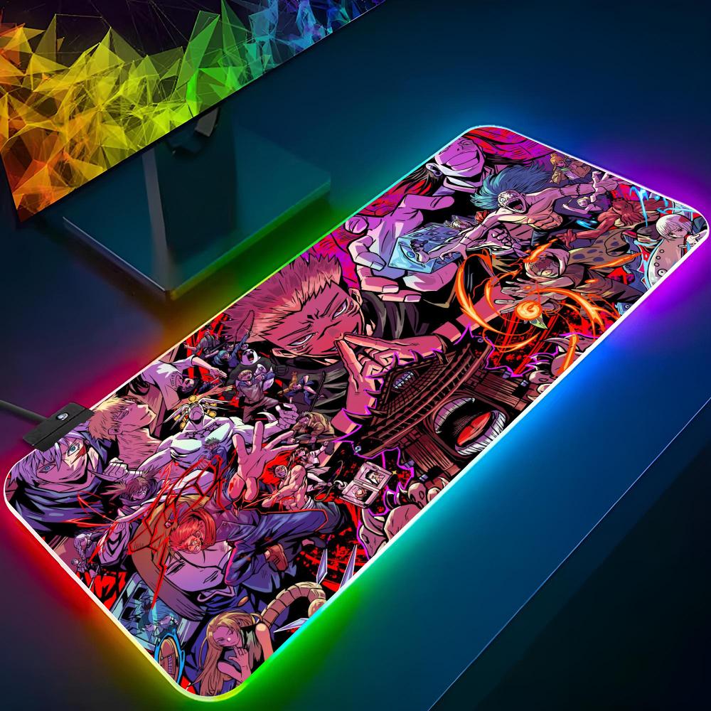 Tapis de souris Anime J-jujuts - Desk Setup Maker avis et prix