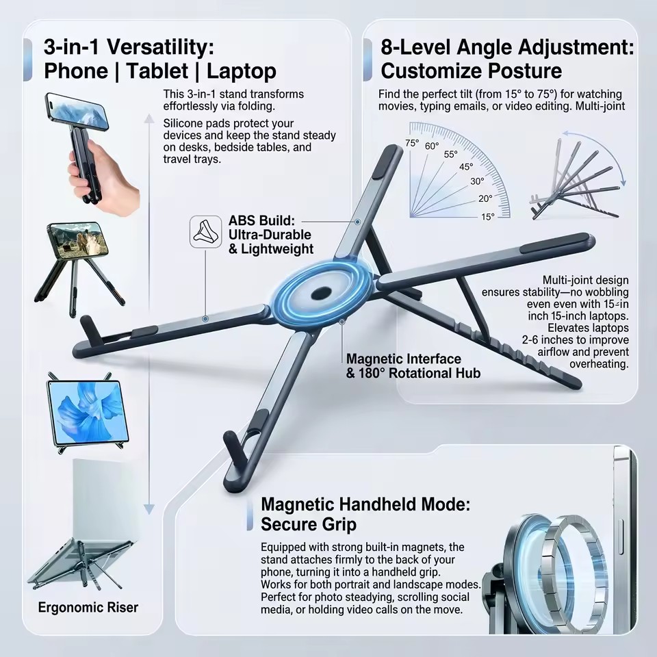 Support de téléphone magnétiqu - Desk Setup Maker avis et prix