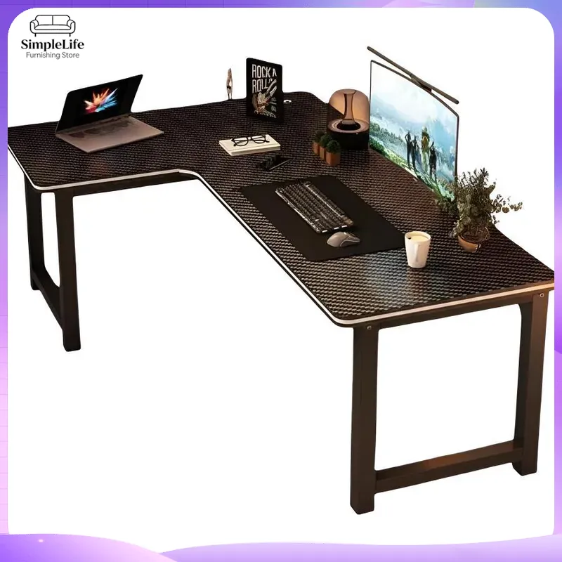 Bureau d'angle pour jeux vidéo - Dual Monitor Desk Setup avis et prix