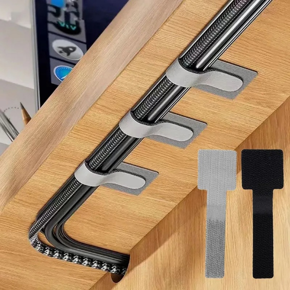 Attaches-câbles auto-adhésifs  - Cable Velcro Strap avis et prix