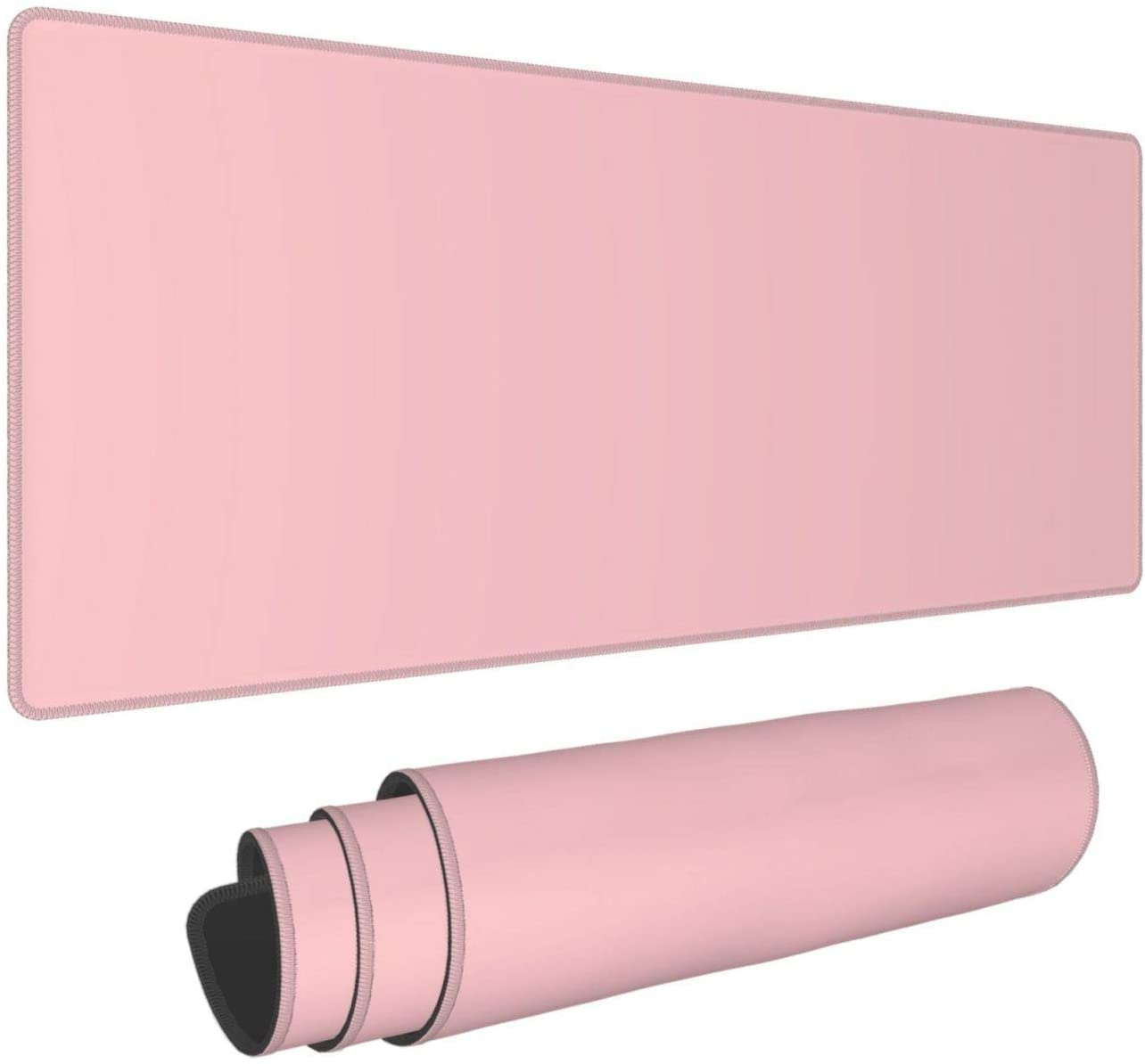 Grand tapis de souris HD rose  - Desk Setup Blue avis et prix
