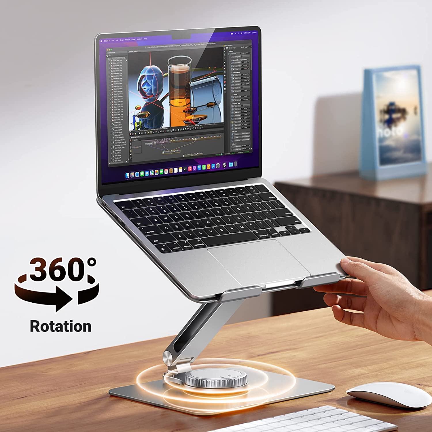 Support pour ordinateur portab - Desk Setup Macbook avis et prix