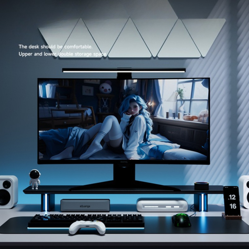 Support de moniteur RGB, ascen - Desk Setup Laptop And Monitor avis et prix