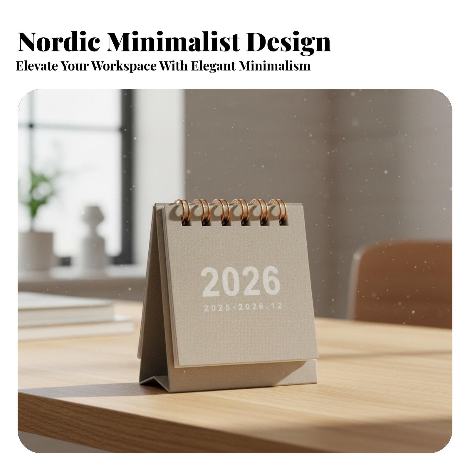 Calendrier de bureau 2026, min - Desk Setup Planner avis et prix