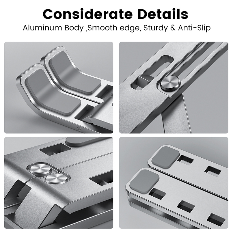 Support pliable en aluminium p - Desk Setup Macbook avis et prix