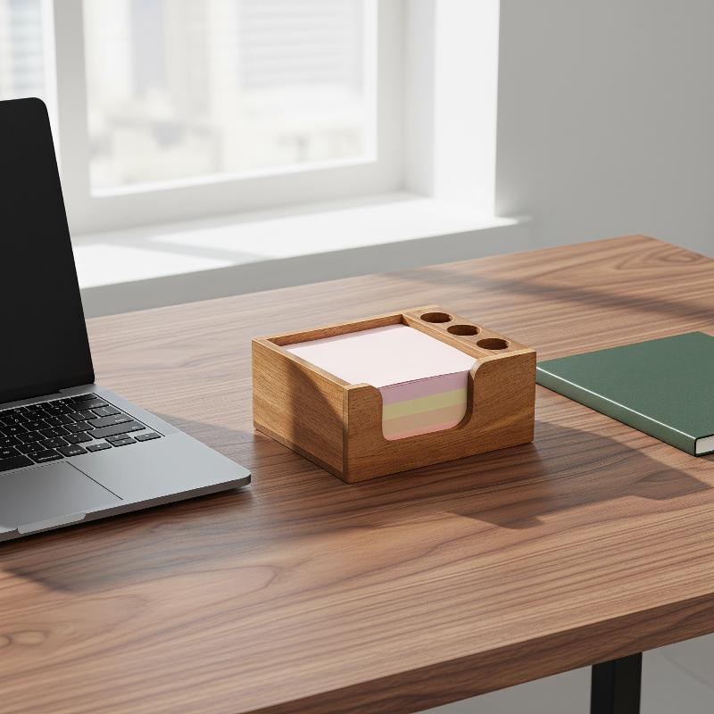 Organisateur de bureau en bois - Sticky Memo Holder avis et prix