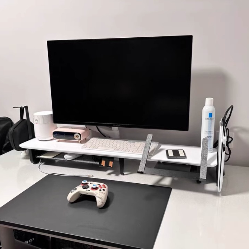 Support de moniteur modulaire, - Desk Setup Laptop And Monitor avis et prix