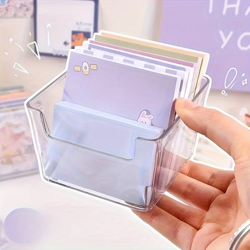 Porte-notes autocollant transp - Sticky Memo Holder avis et prix
