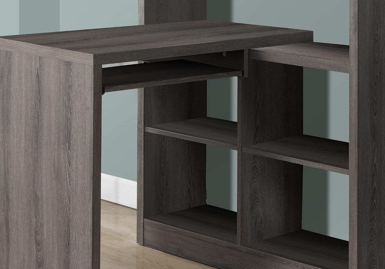 Bureau d'angle avec étagères r - Desk Setup Corner avis et prix