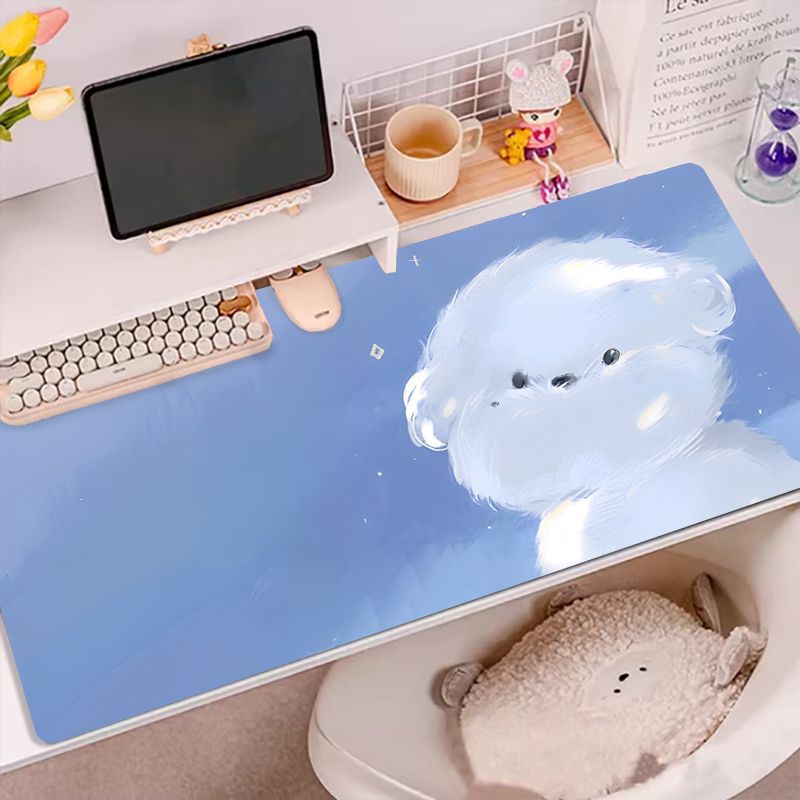 Tapis de bureau en cuir protec - Desk Setup Blue avis et prix