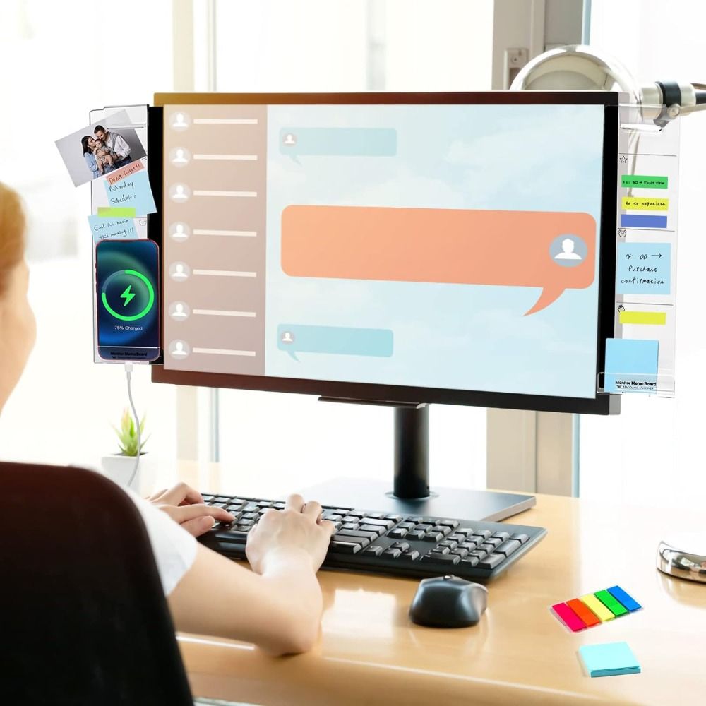 Tableau mémo de moniteur Trans - Sticky Memo Holder avis et prix