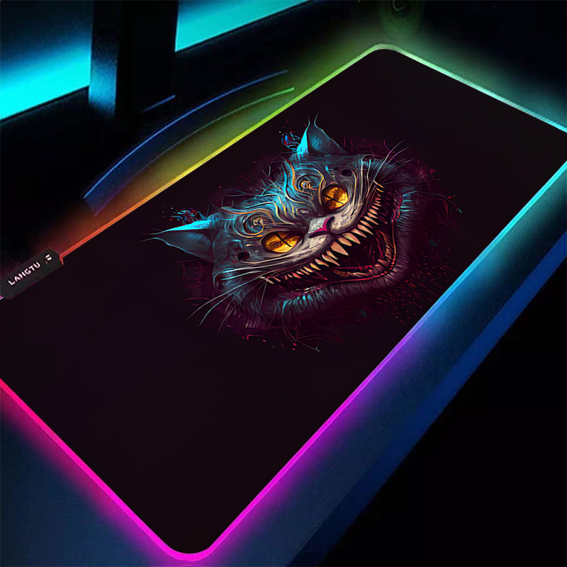 Grand tapis de souris RGB A-Al - Desk Setup Maker avis et prix